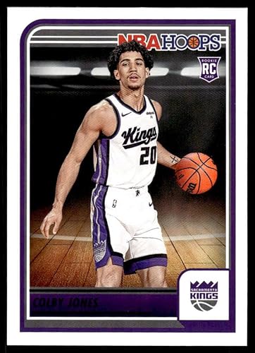 2023-24 Panini Hoops #270 Colby Jones NM-MT RC Rookie Sacramento Kings Basketball Trading Card