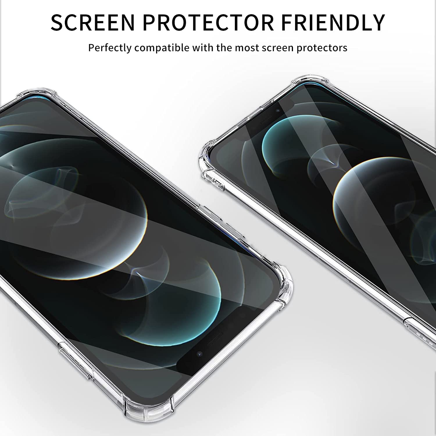 Custodia In Silicone Antiurto Per IPhone (nera, Compatibile Con Molti Modelli: XR, 14, 13, 12, 11, Pro Max, XS, X, Ecc.)