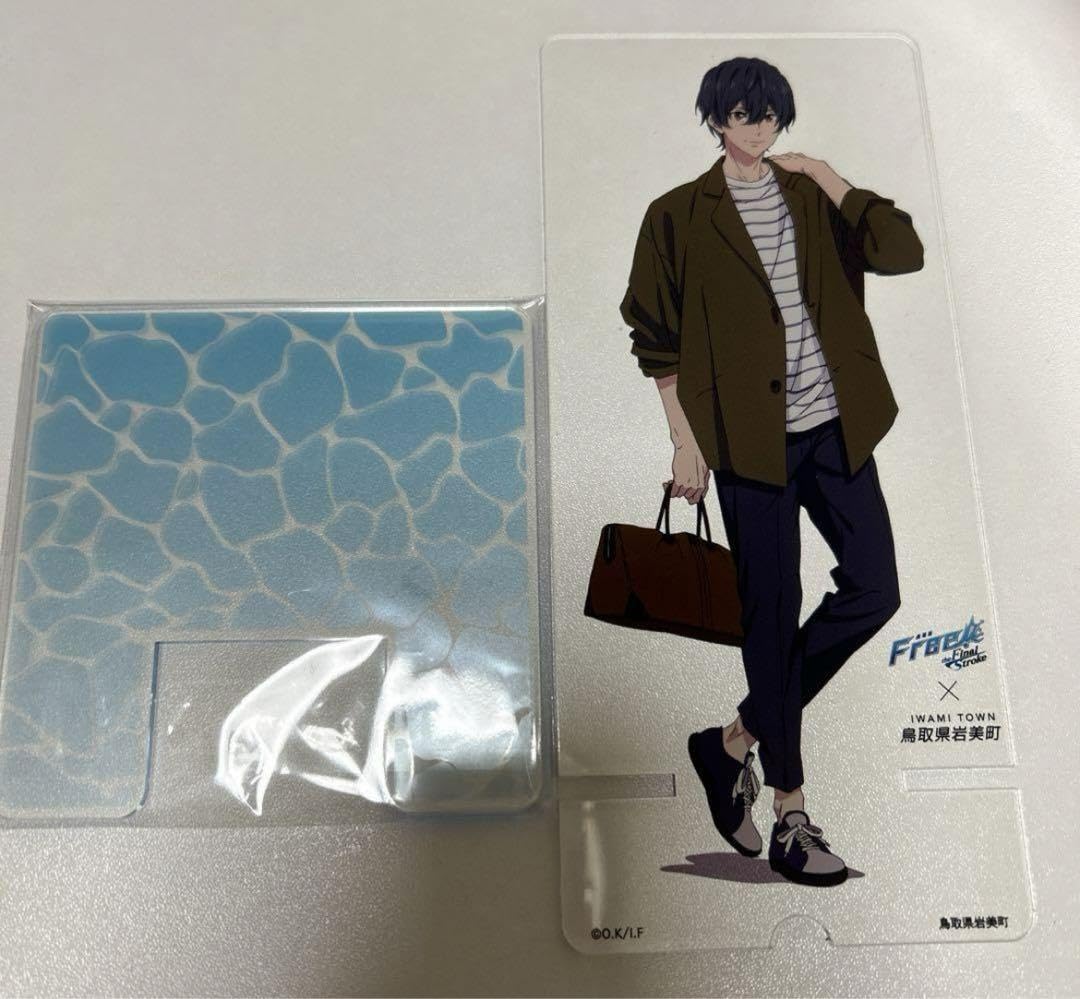 Free! アクリルカード スマホスタンド 桐嶋郁弥 Amazon.co.jp: ナンジャタウン Free! the Final Stroke コラボ