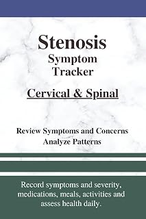 Stenosis Symptom Tracker for Spinal Cervical Spondylosis Myelopathy: Track Symptom Severity, Activities, Medications, Meals, Well-being