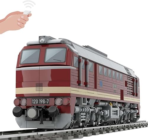 Miniatura 13 de Bloques de construcción de locomotora, 1/40 4014 Big Boy RC Train Juego de bloques de construcción, kit de locomotora de vapor a control remoto