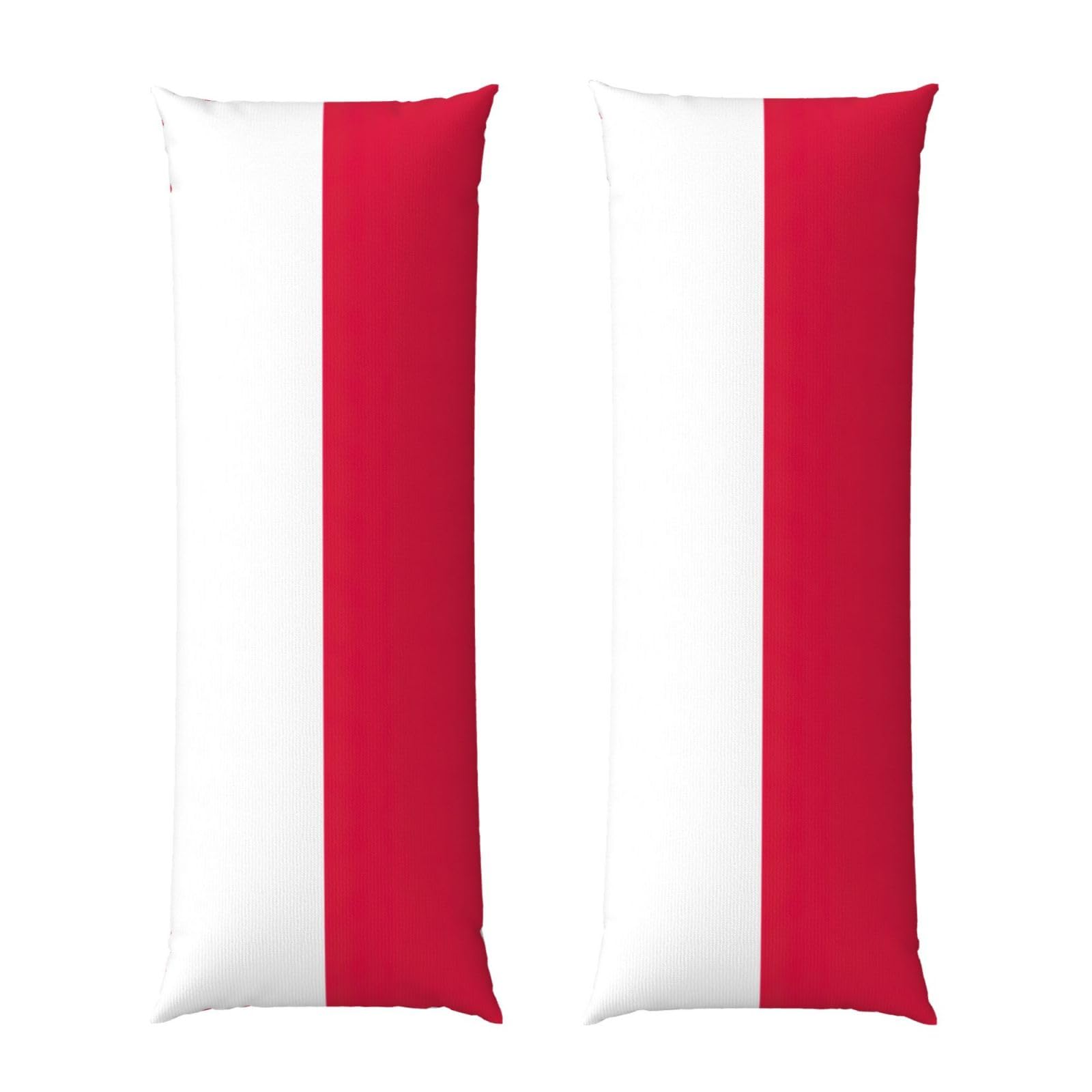 Taies d'oreiller ultra douces avec motif drapeau polonais