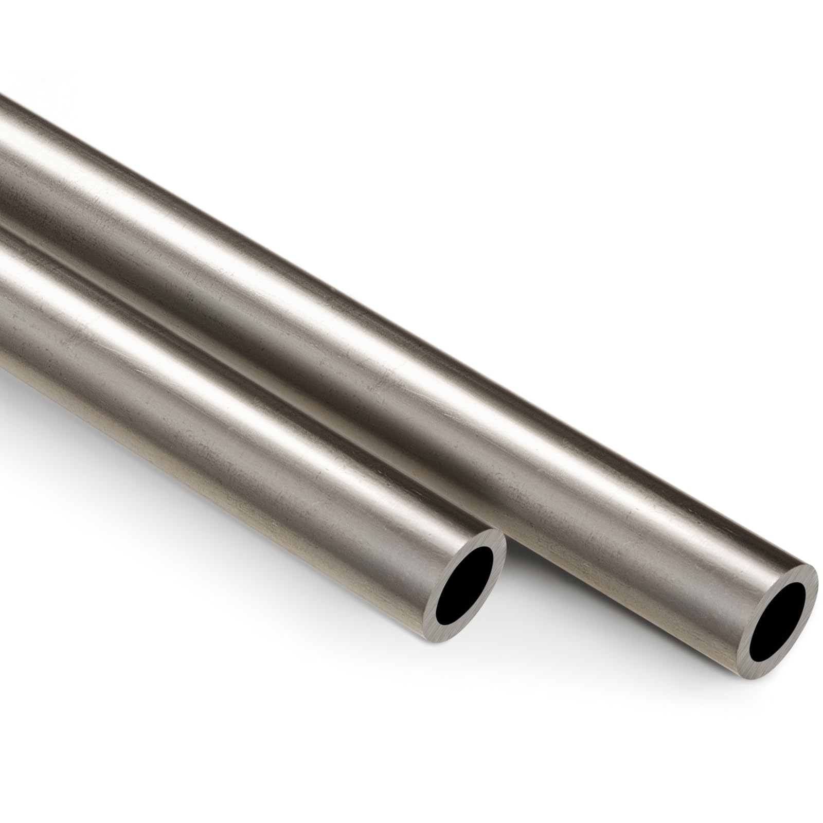 Gisafai 2 Pcs 7/8" Od, 0.64" Id, 0.12" Wall, 36" Length Cold Rolled Steel Tube Metal Seamless Round Tubing for Industries Automotive Applications,