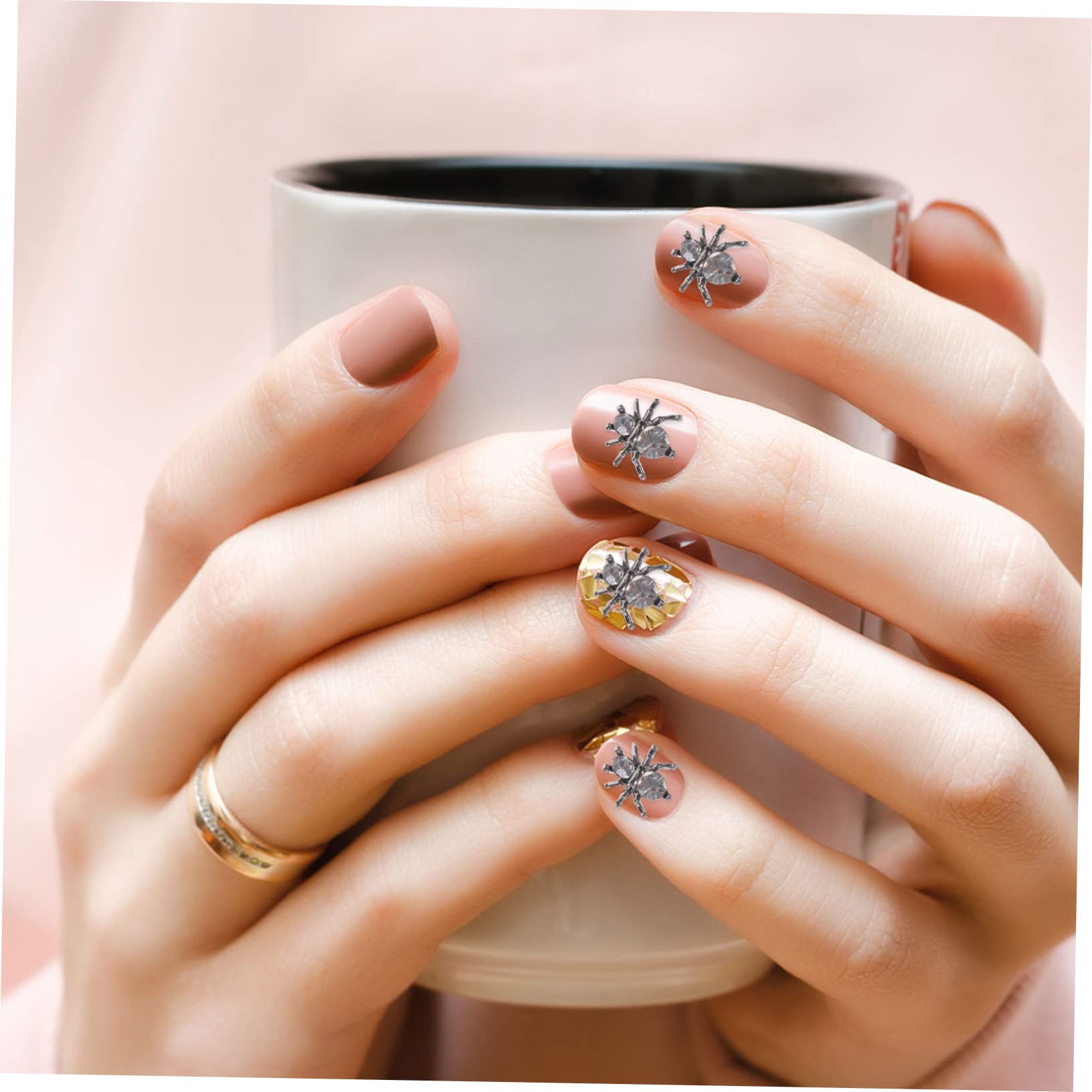 Healeved 300pezzi Per Unghie Decorazioni Per Nail Art Halloween Charm Per Manicure Accessori Creativi Per Del Te