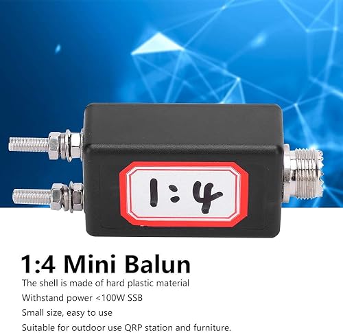Miniatura 3 de Balun HF para antena QRP Mini Impedancia al aire libre Coincidencia para SDR Transceptor Estación de radio de onda corta (14)