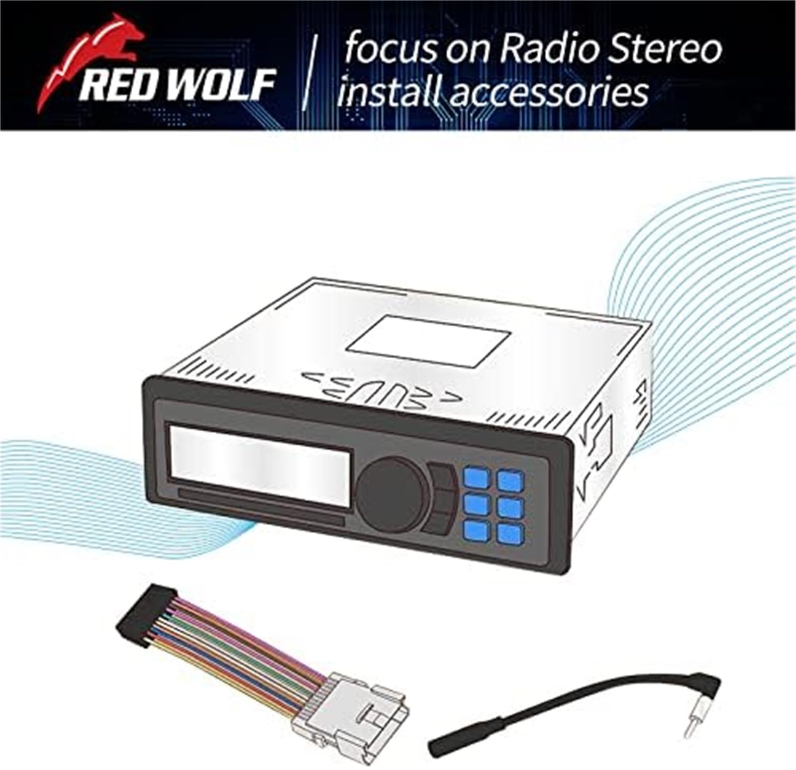 Kabel adaptera samochodowego radia, Pexorin Wiązka przewodów ISO radia samochodowego, do Select Insight CRV 2001-2005, 1998-2016 Złącze adaptera ISO Standard Odtwarzacz CD Instalacja Stereo