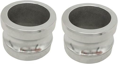 Miniatura 5 de 2 piezas de aluminio tipo DP leva y ranura de montaje, acoplador hembra x NPT hembra, con 2 piezas de montaje de junta Camlock (1 pulgada)