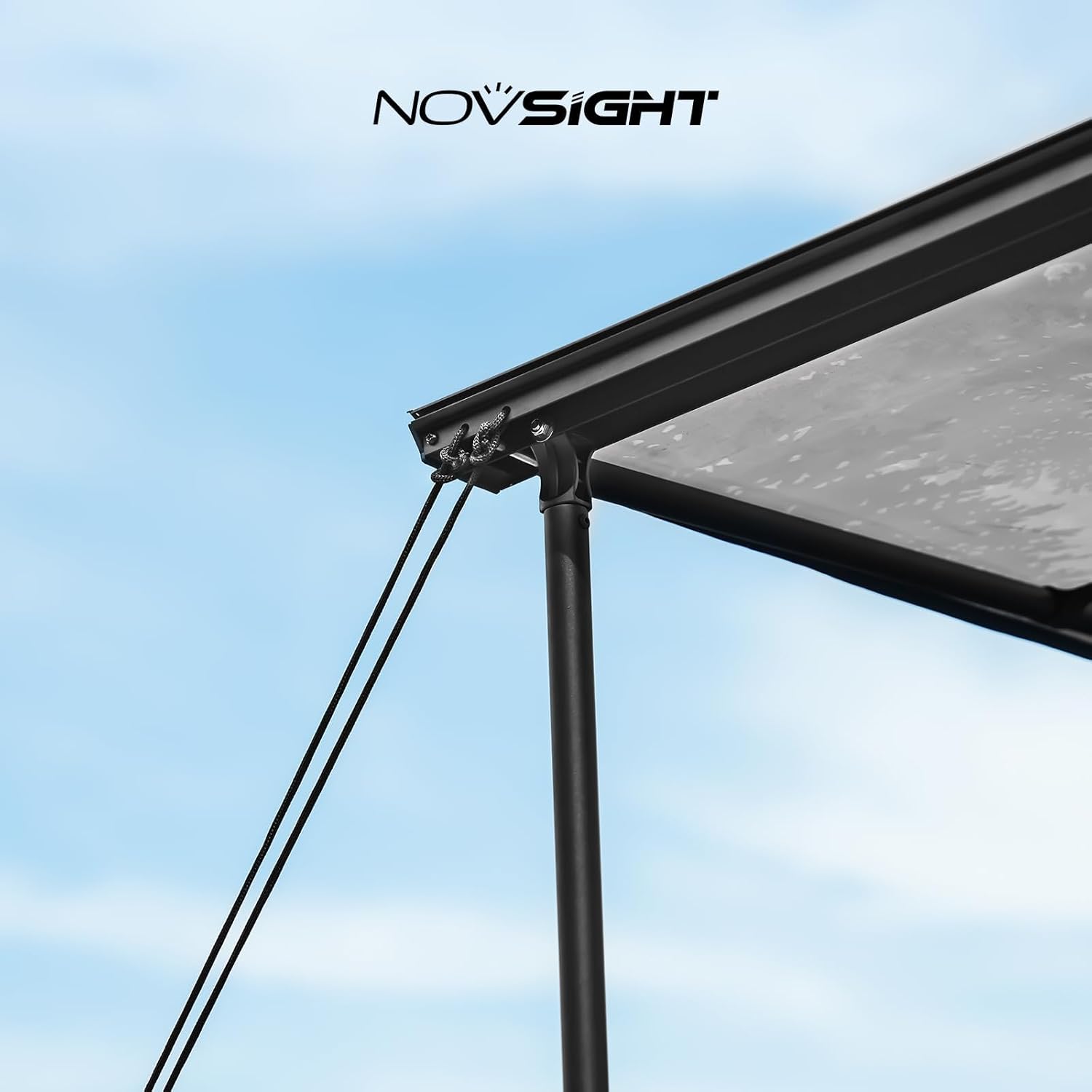 NOVSIGHT Vehicle Awning,8.2x8.2ft, 5000mm PU Adjustable Height Aluminium Roof Rack Awning Pullout Retractable Awning Side Awning for Jeep/SUV/Truck/Van NOVSIGHT Vehicle Awning,8.2x8.2ft, 5000mm PU Adjustable Height Aluminium Roof Rack Awning Pullout Retractable Awning Side Awning for Jeep/SUV/Truck/Van