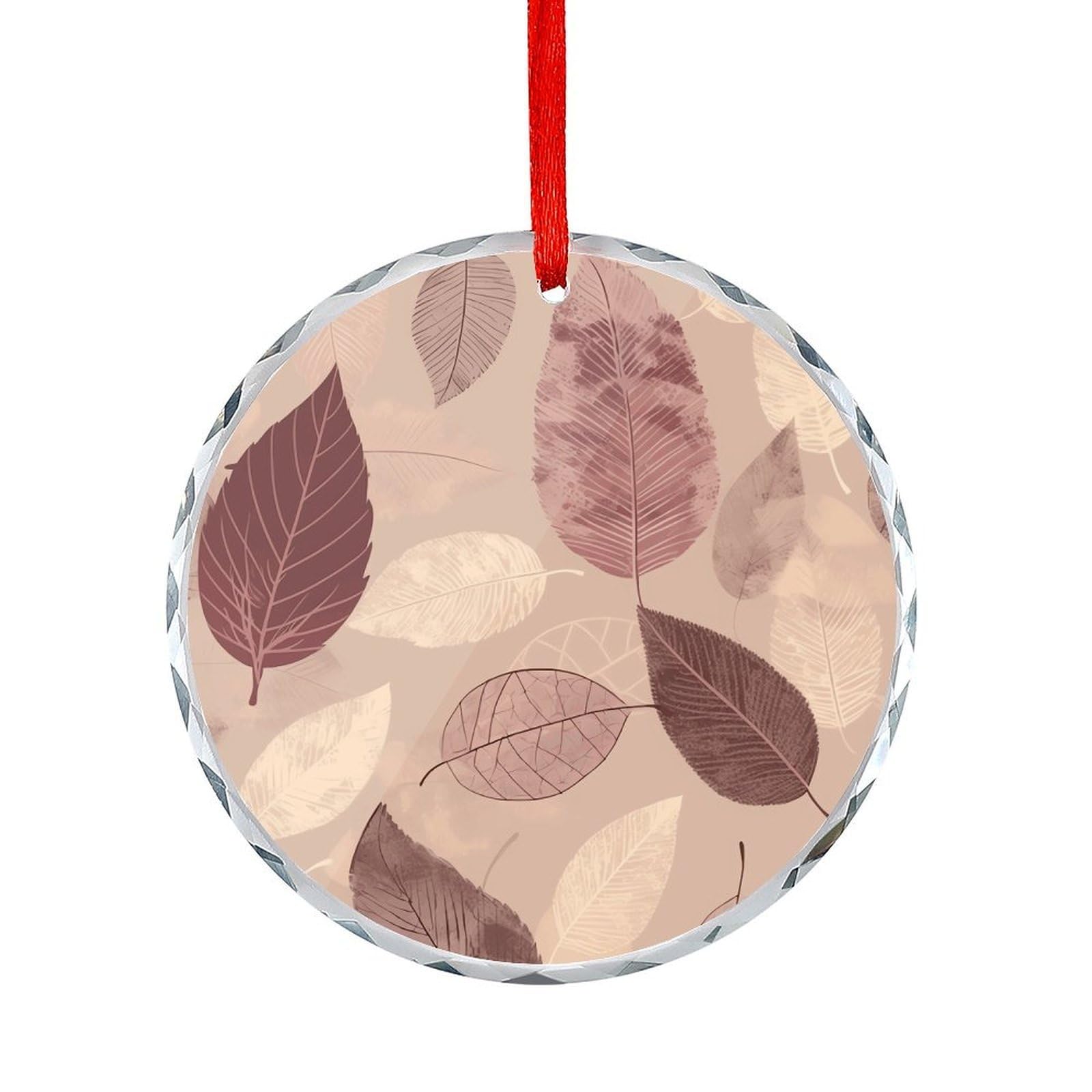 Btcowzrv Style Light Maroon And Gray Round Ornament Hanging Pendant Decor