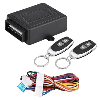Universal Car Door Lock Keyless Entry Remote Control Kit Central Locking System for Vehicle Security Easy Installation
