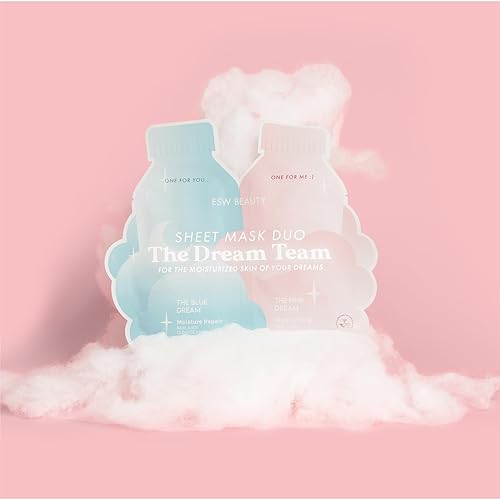 Miniatura 6 de ESW Beauty Dream Team Sheet Mask Duo para la piel hidratada de tus sueños