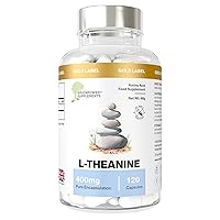 Algopix Similar Product 2 - L Theanine  400mg  120 Vegan Capsules