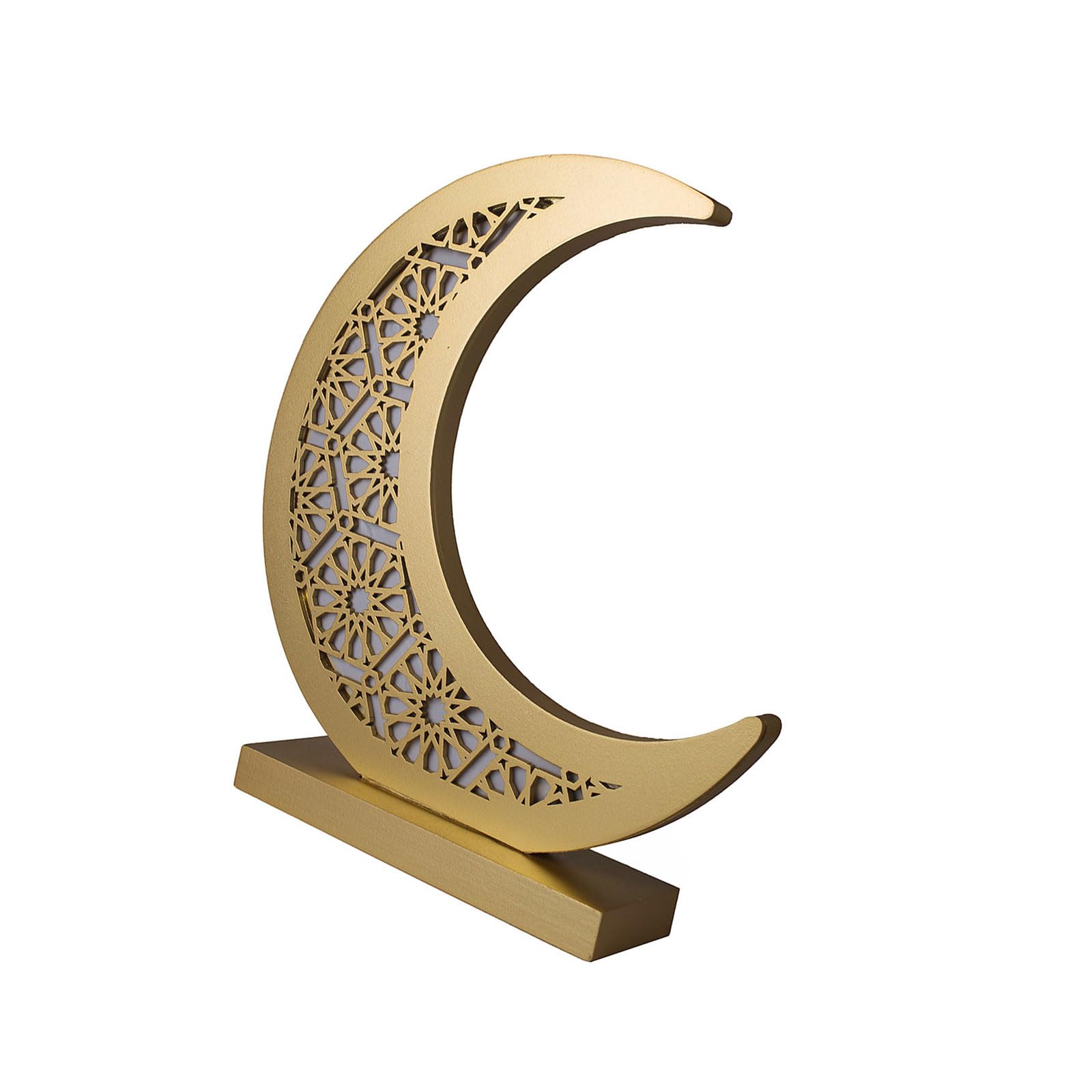 Nucelit Exquisite Holiday Lamp Moons Shape Illuminations Religious Community Decorative Light Suitable for Tabletop Display Holiday Decoration Lamp