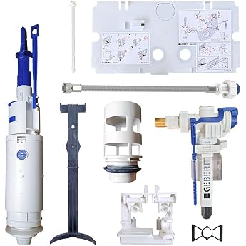 Geberit Twinline Flush Mounted Cistern Replacement Parts Kit 1997-2003 FL | Includes flexible hose
