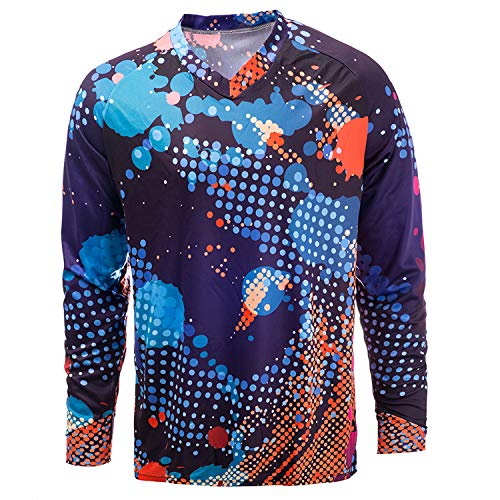 Maillot cyclisme homme manches longues JPOJPO respirant vélo sport taille S-4XL