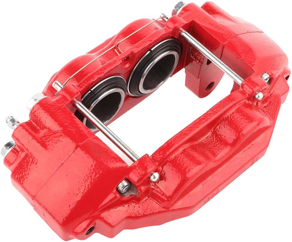 INEEDUP Front Left & Right Disc Brake Calipers Assembly and Ceramic Pads 19-3274 19-3275 D1303 For Toyota For Sequoia 2008-2018 For Toyota For Tundra 2007-2018 (6PCS)