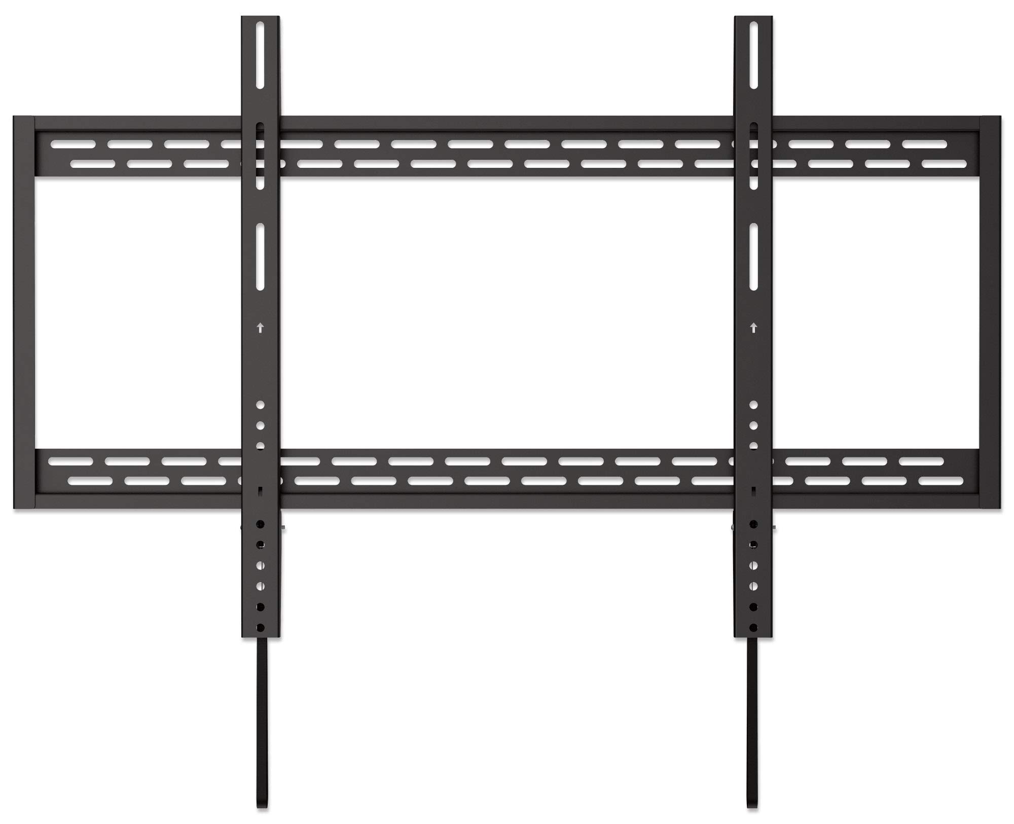 Manhattan 461993 Wandhalterung Slim fest TV LED LCD 60-100 Zoll schwarz