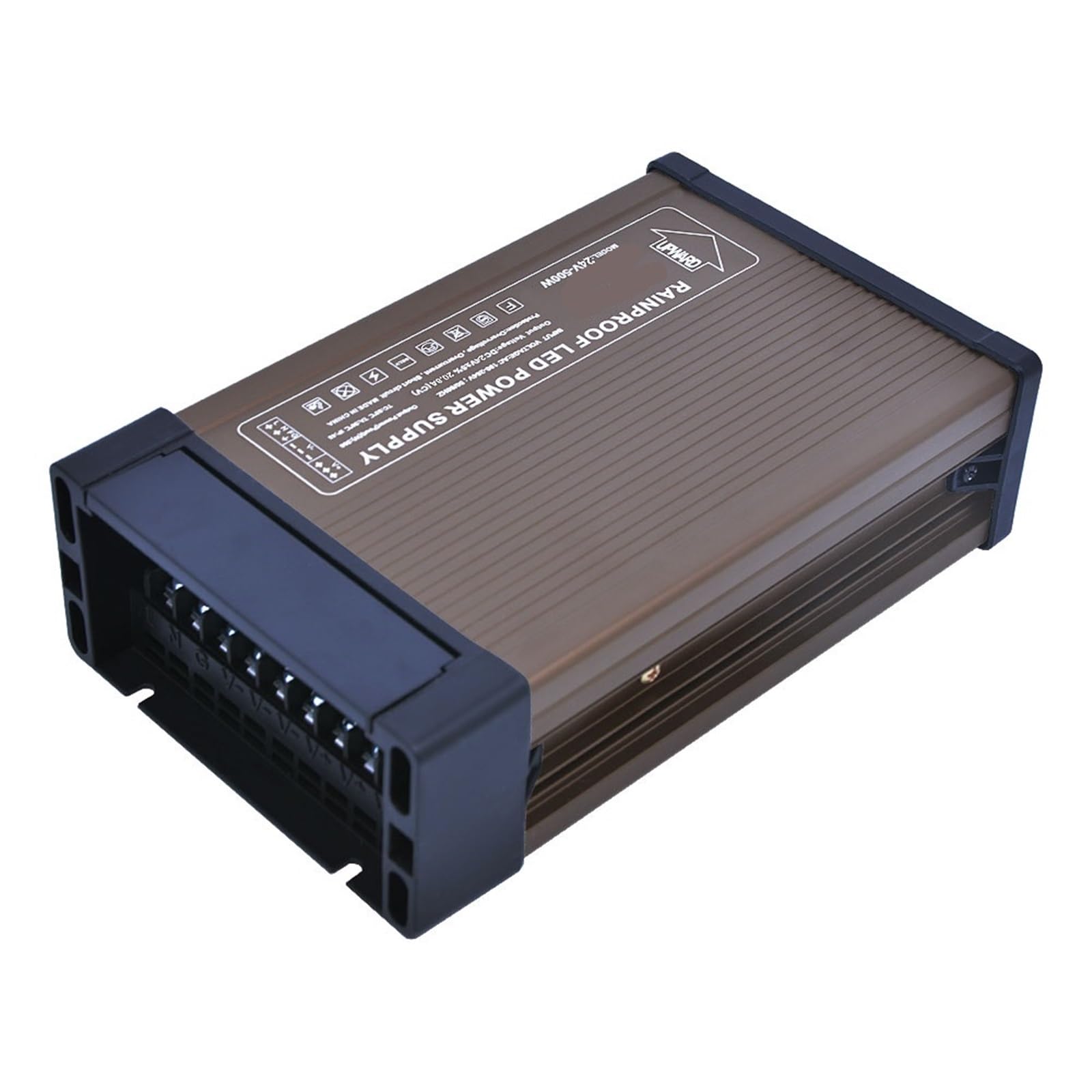 Alimentation à découpage haut de gamme FYM-500-24 pour projet humide