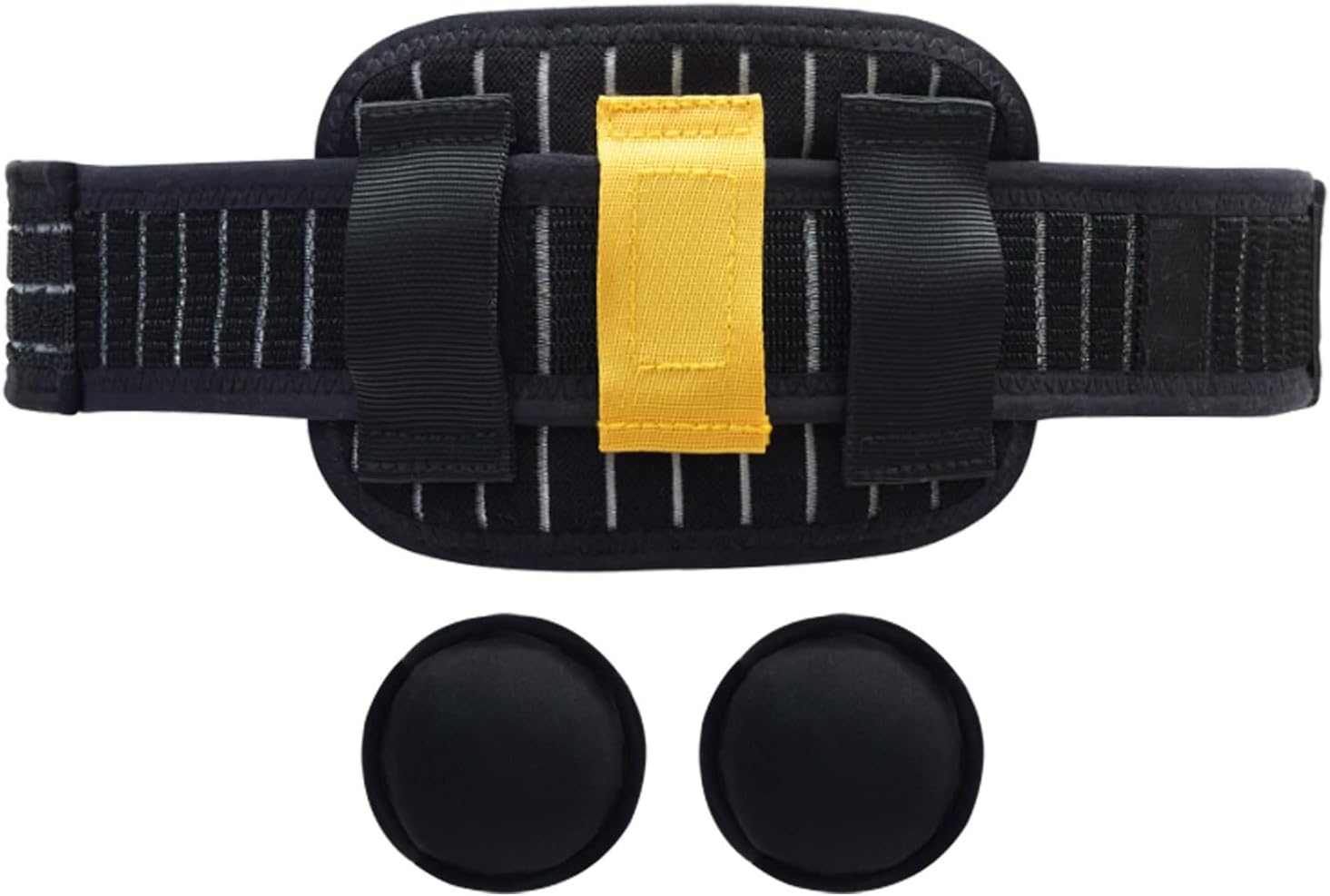 Umbilical Hernia Belt with 2 Removable Compression Pads, Abdominal Binder - Ventral, Incisional, Post Surgery Support Belts, Pain Relief