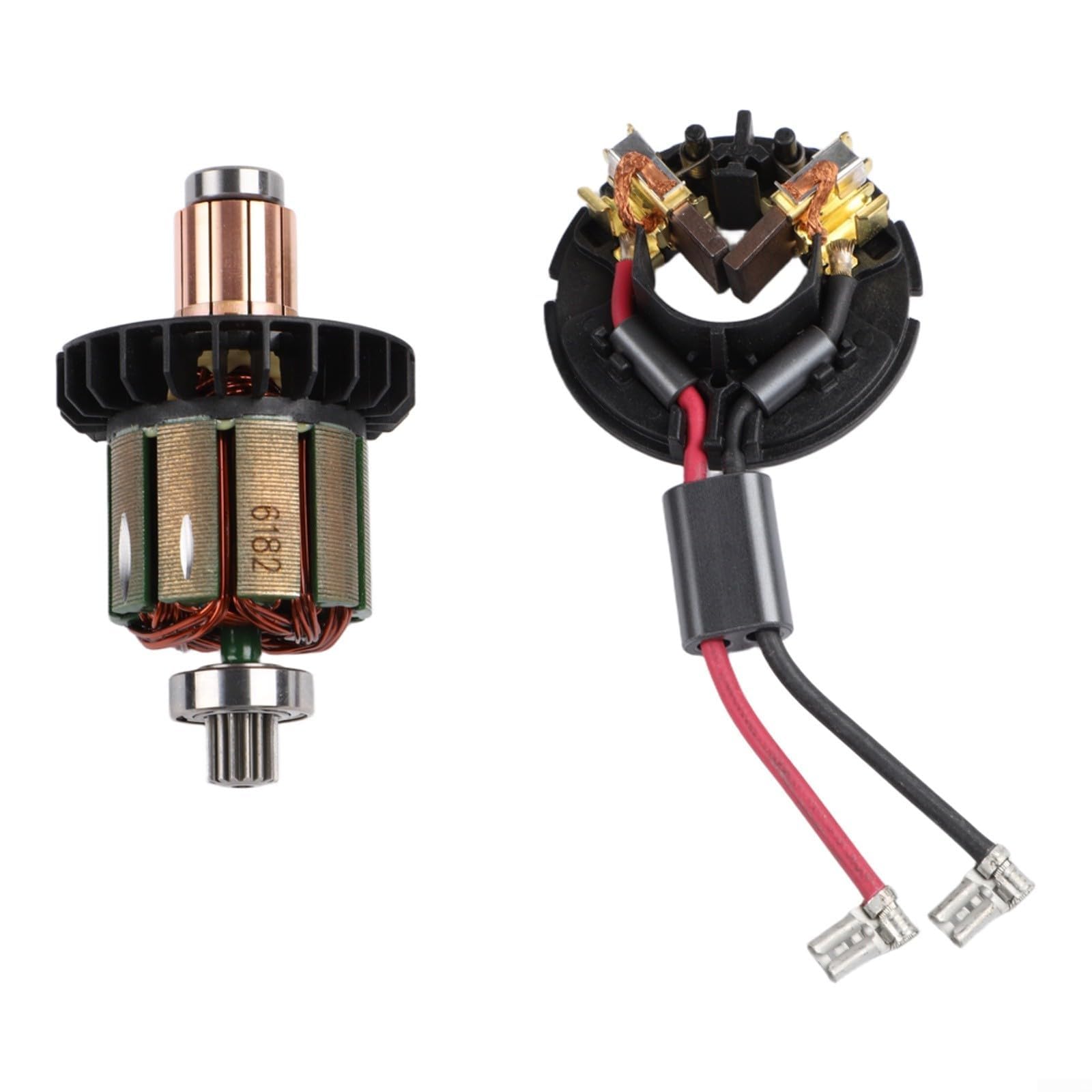 Kohlebürstenhalter und Armatur für MAK DDF482 DHP482 HP482D Ersatz-Rotor Montageteil 619380-9 619583-5 für Akku-Bohrschrauber