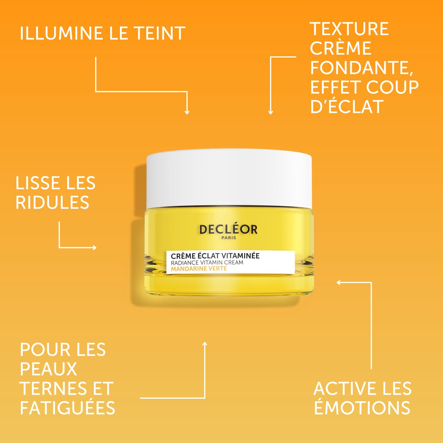 Decléor Duo Booster Éclat Mandarine - Aromessence Sérum & Crème Éclat Vitaminée