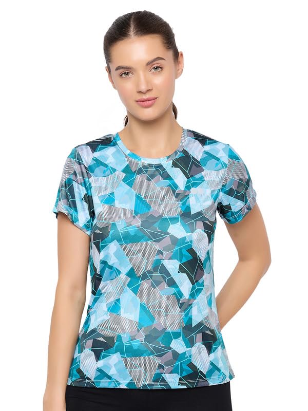 Chemise de yoga Clovia en polyester léger à séchage rapide pour femme