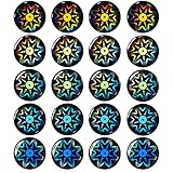 Zonon 18 Pieces Emf Stickers Emf Blocker for Cell Phone Radiation Equipment Neutralizers Devices Accessories for Laptops Computers(Delicate Style)