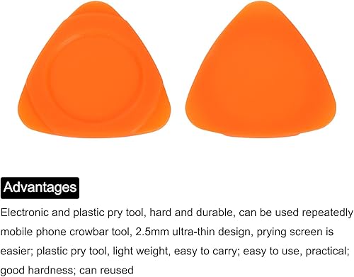 Miniatura 4 de MECCANIXITY 30 Uds. ultra finas herramientas de apertura de palanca de teléfono de plástico para teléfono móvil, PC, tableta, portátil, pantalla