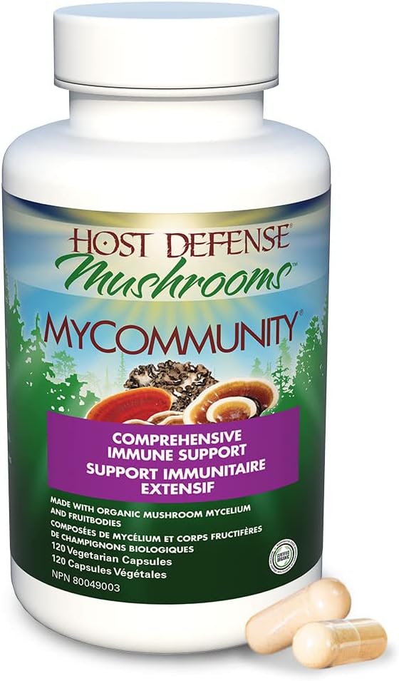 Host Defense Mushroom Complex Supplements with 17 Mushroom