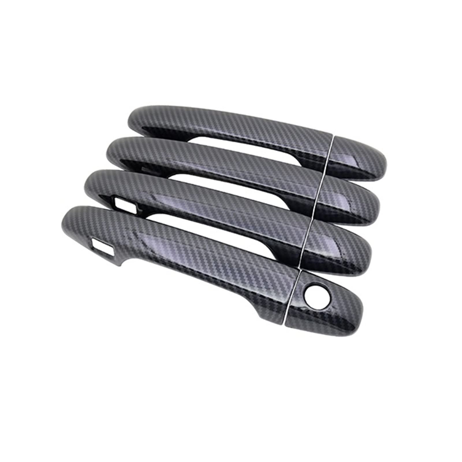 Ytdhfdgj Keyless Entry Door Handle Cover Stickers Trim For Toyota For Wish Ae20 20 2010-2017 2011 2012 2013 2014 2015 2016 (Keyless Entry)