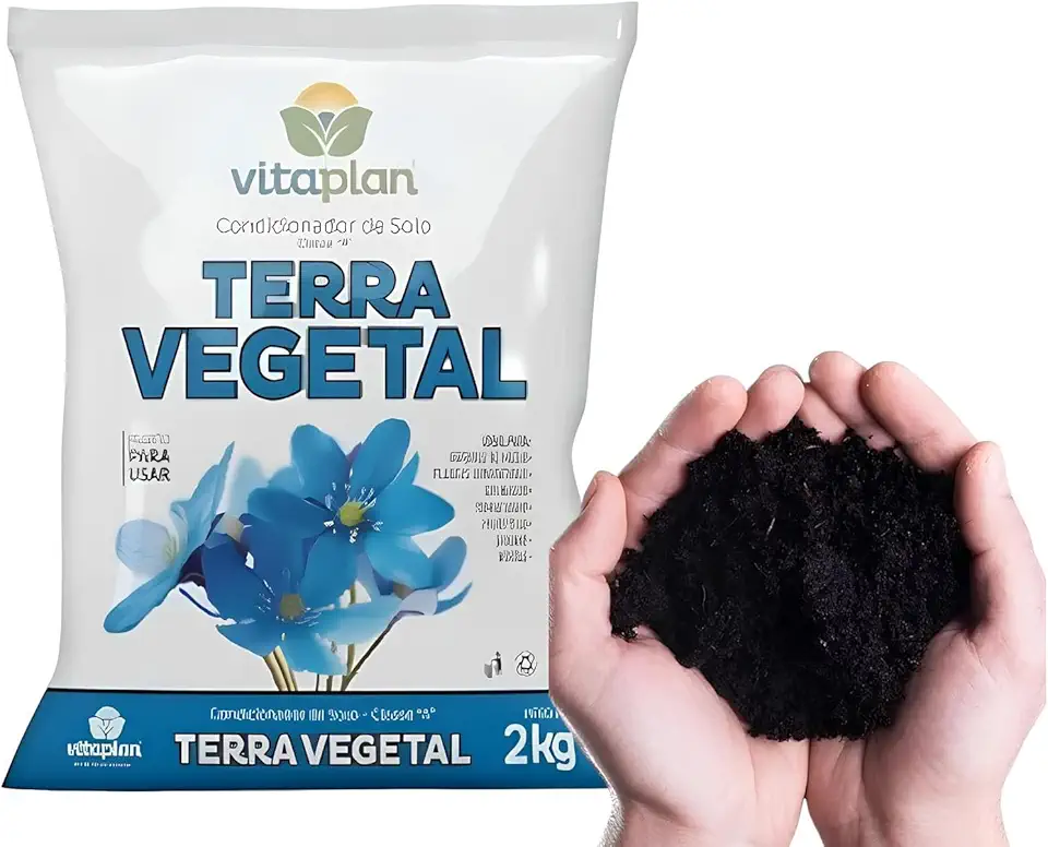 Terra Vegetal Para Plantas E Hortas Nutrição Completa