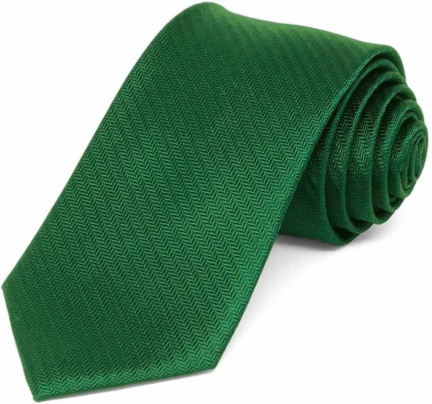 tiemart Herringbone Silk Necktie