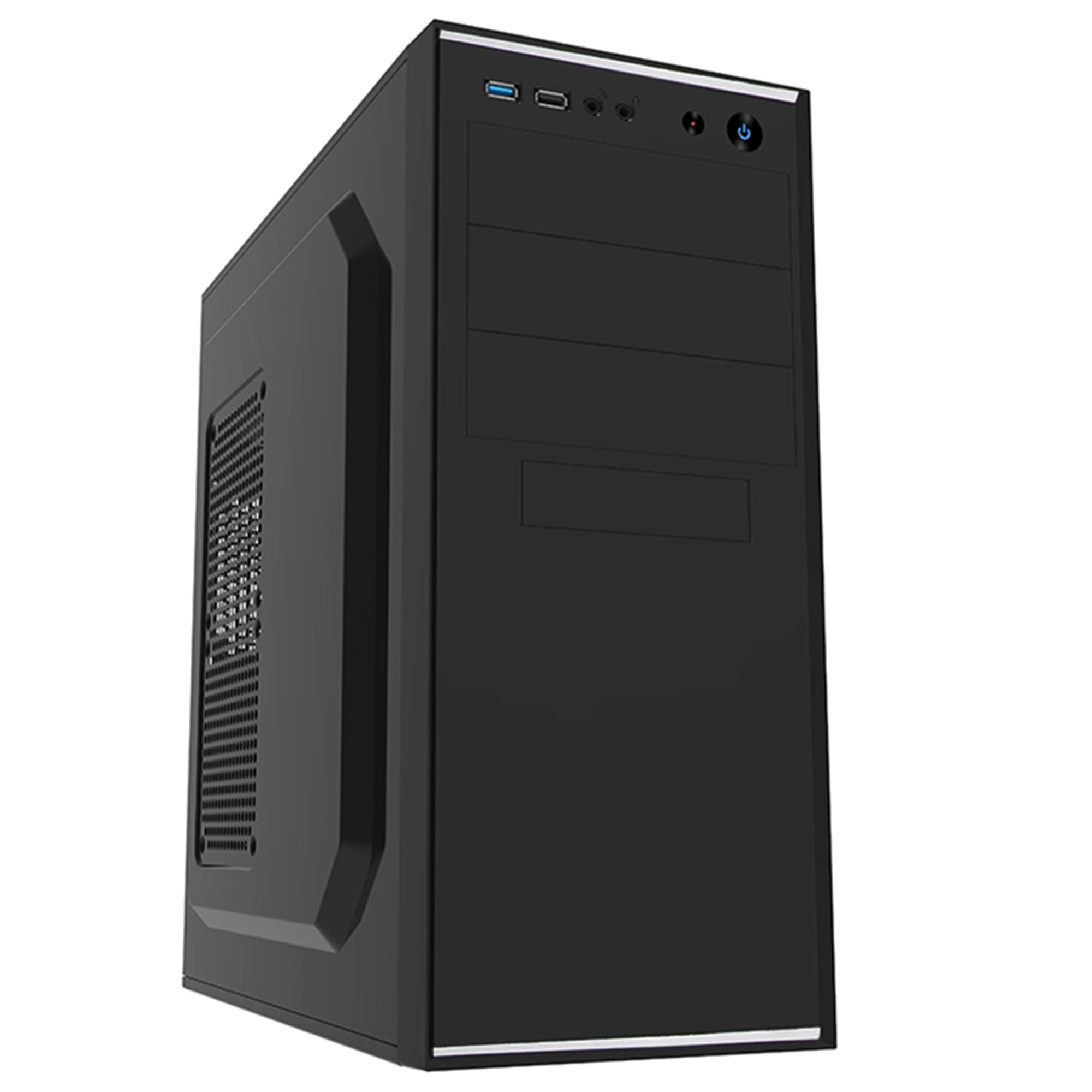 MESH Matrix Home-Office PC (AMD Ryzen 5 5600G, 8GB RAM, 256GB NVMe M.2 SSD, 450W PSU, Windows 11 Pro)