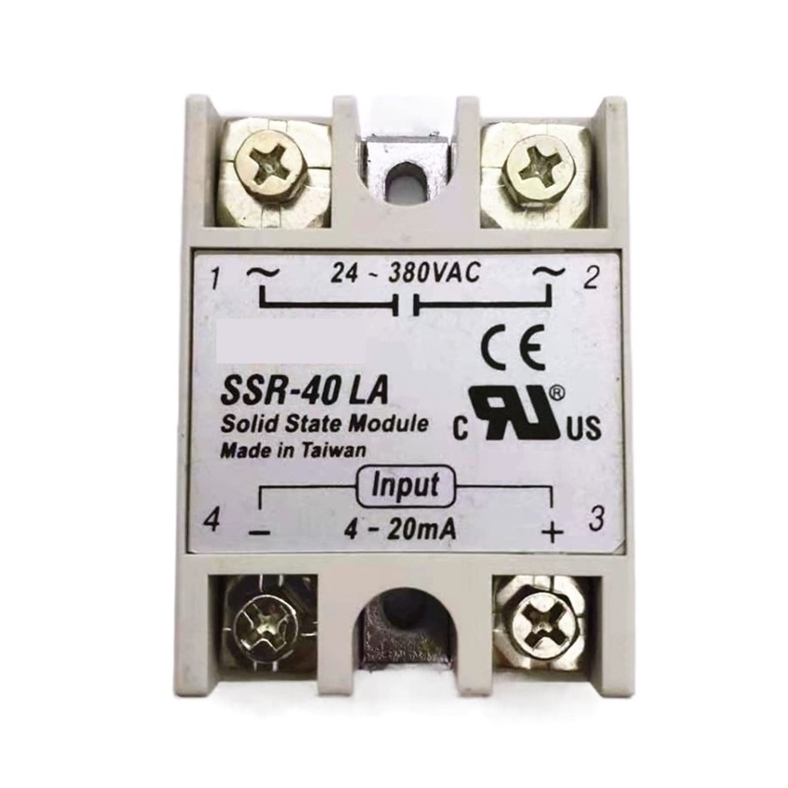 SSR-40LA 4-20mA Eingang AC 24-380V 40A Ausgang Einphasen-Spannungsregler Halbleiterrelais SSR