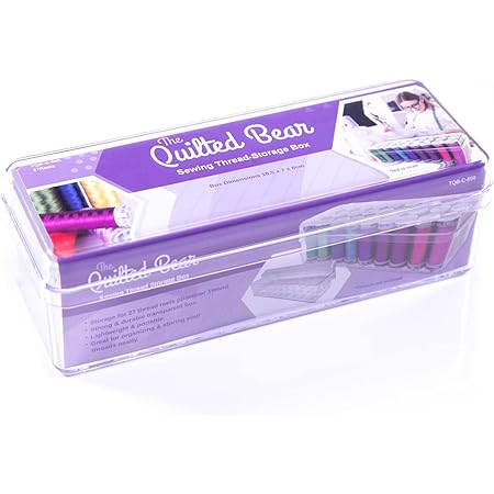 Amazon.com: QiancArolBD Sewing Storage Box, Thread Storage, Large ...