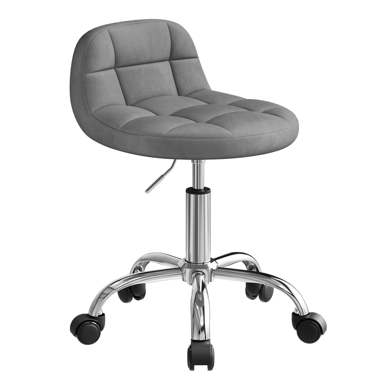 Salon - Set 4 Rotelle Per Sedie A Rotelle - Anti Capelli E Silenziose - Per Sgabelli Da Parrucchiere E Mobili - 3