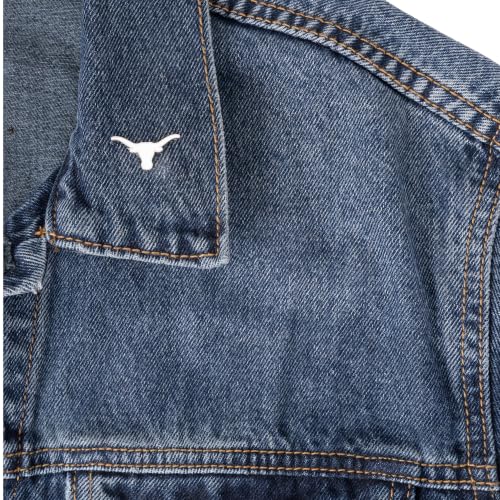 Image of Desert Cactus UT Austin Longhorns Magnetic Metal Lapel Pin (D) | Officially Licensed University of Texas Austin Enamel Finish Lapel Pin Formal Wear Bag and Hat Jewelry Tie Track Brooch Pin