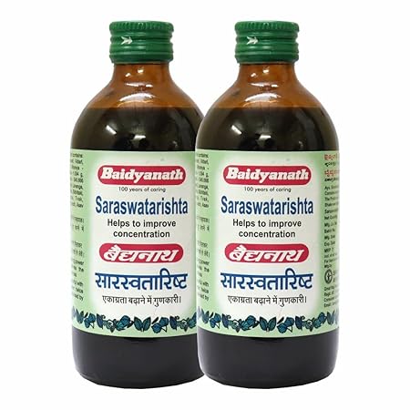 Baidyanath Saraswatarishta-220 Ml (Pack Of 2)