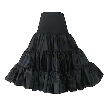 Amazon.co.jp: [FUNKEIMEI] パニエ 黒 ロング 60cm ロングパニエ