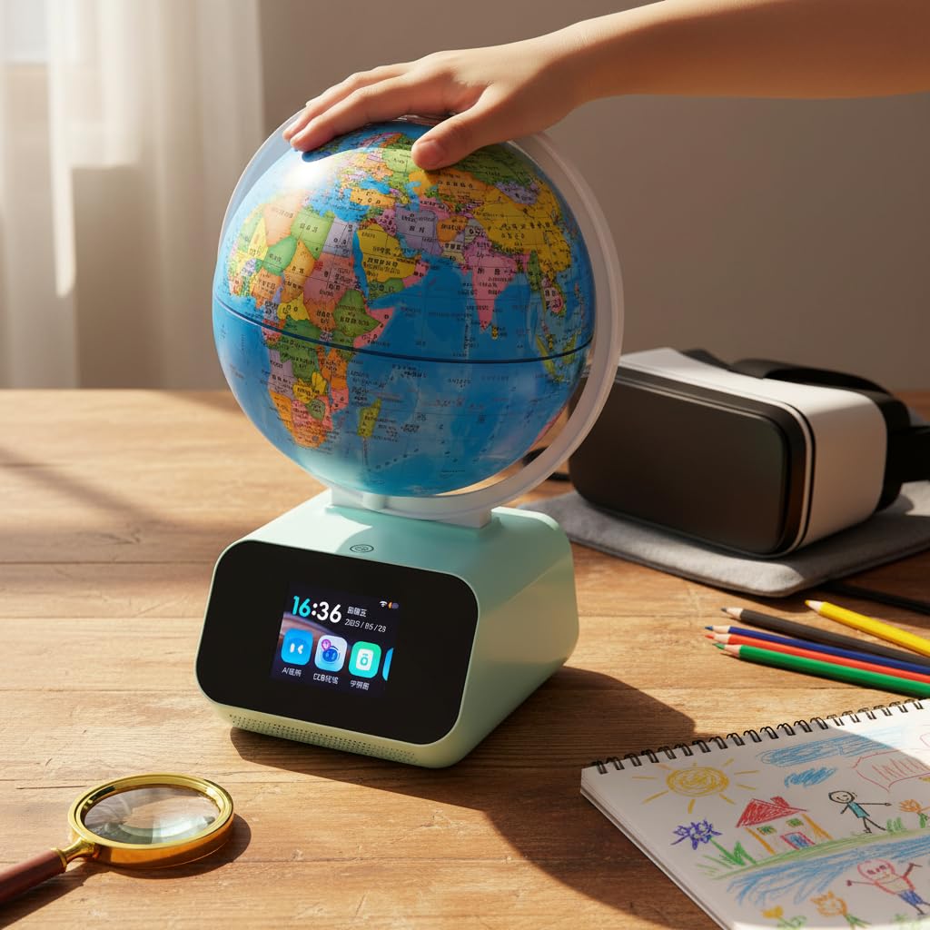 Educativo AI per Bambini, Giocattolo Educativo con Controllo Vocale, per il Regalo