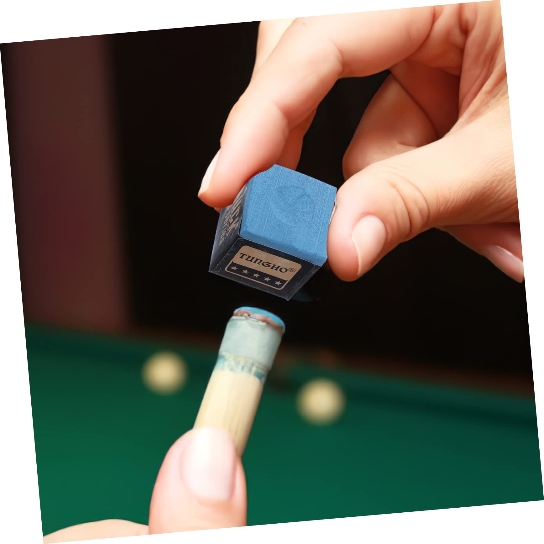 Professional Chalk BenXvgxoz Pool Cue Chalk 24 Pack - Professional Blue ...