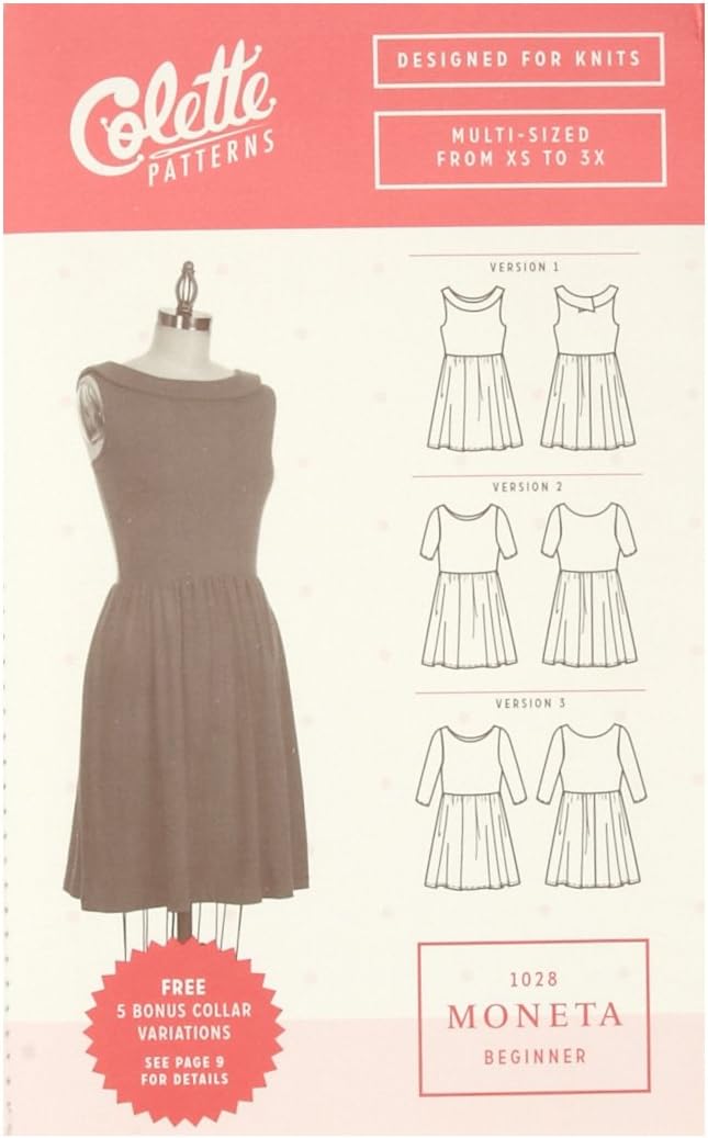 Colette Misses Moneta Dress Pattern