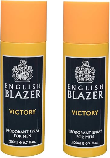 English Blazer Victory Deodorant Spray For Men 200 ml (Pack Of 2)