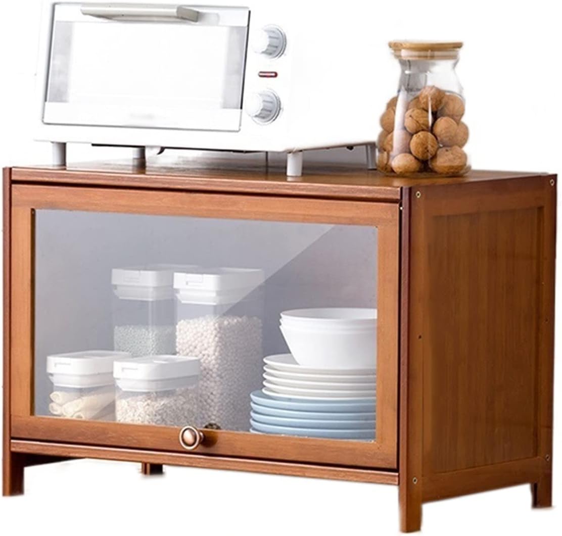 Sideboard Cabinet Kitchen Tableware Storage Cabinet Home Floor Multi-Functional Storage Rack with Door Locker Bookshelf Sideboard Cabinet with Drawers(C-70x106x32)