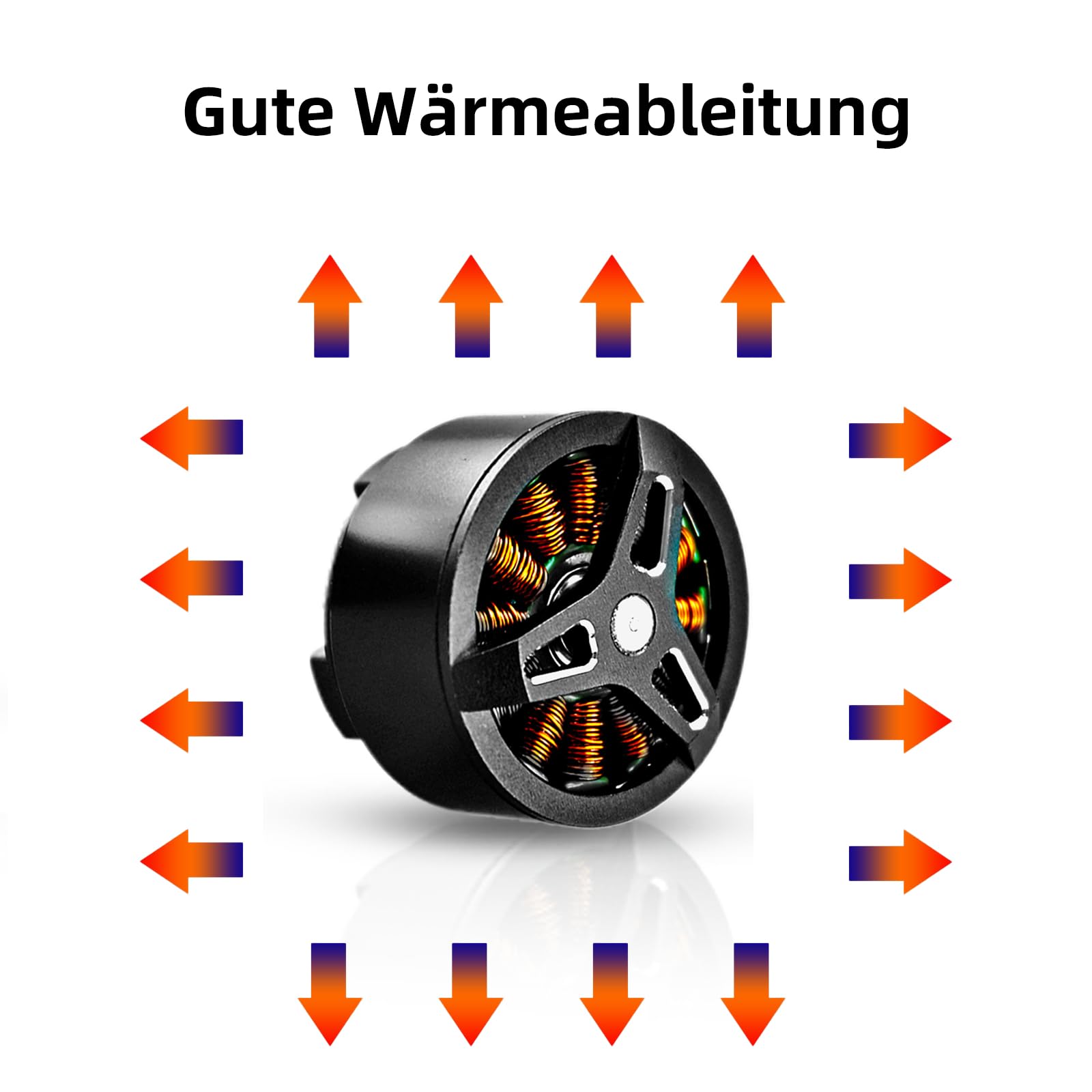 3625 Bürstenloser RC Motor 1800KV 14-poliger für RC Crawler Autos