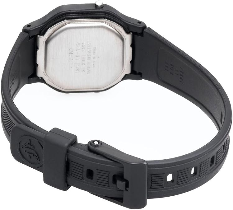 Casio Women's Vintage LA11WB-1 Sport Black Resin Band Watch