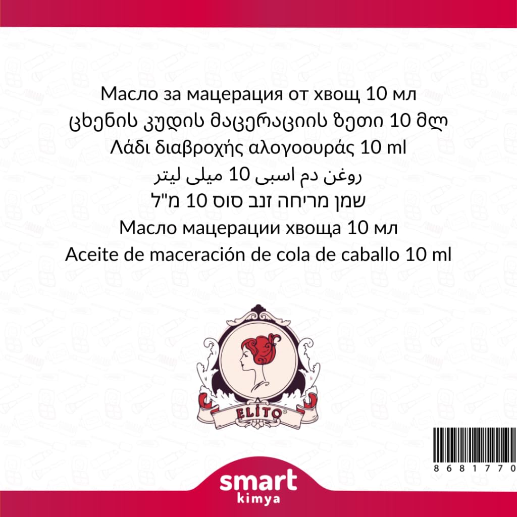 Elito Kırkkilit Otu Maserasyon Yağı Equisetum arvense 10 ml