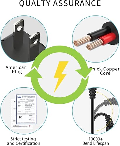 Miniatura 4 de Cargador adaptador de repuesto para Bose Companion 2 Series II III 2 3 PC Altavoces Sistema Multimedia JOD-48U-08A PT 263027 Cargador Cable de