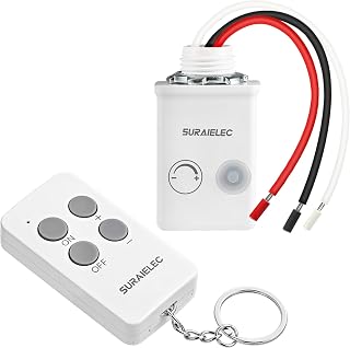 SURAIELEC Dimmer Switch Kit with Remote, Fits 200W INC & 150W LED