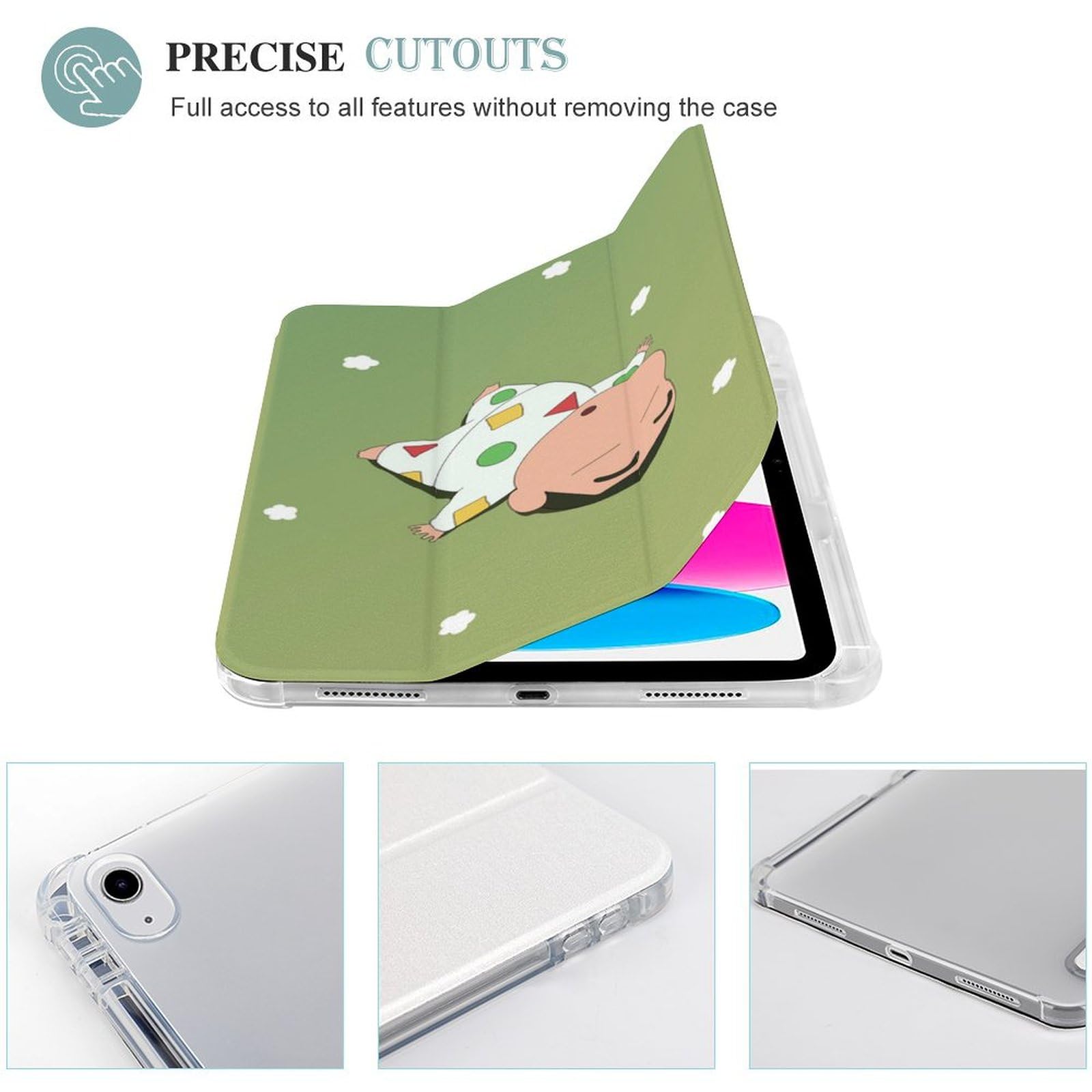 Amazon.co.jp: クレヨンしんちゃん ipad ケース iPad 10 ケース